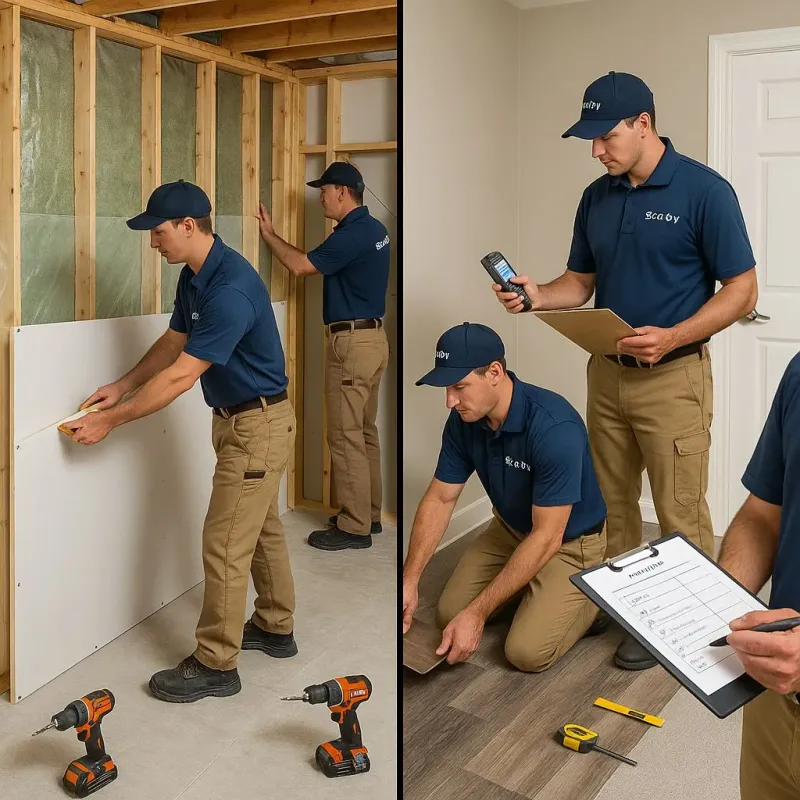 Repairs and Reconstruction process in Lanham-Seabrook, MD